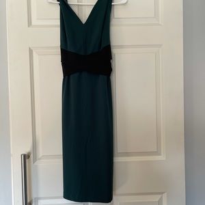 New York and co dress. Size large dark green. New